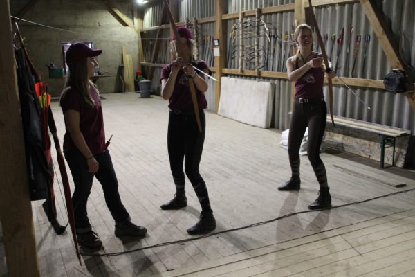 Erlernen der Technik vom Boden