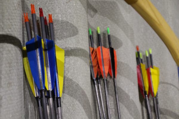 Zu jedem Bogen passende Pfeile